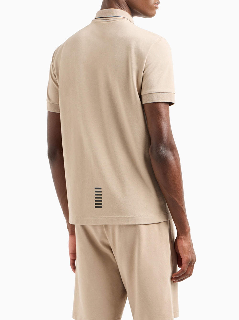 Polo Ea7 da Uomo - Beige