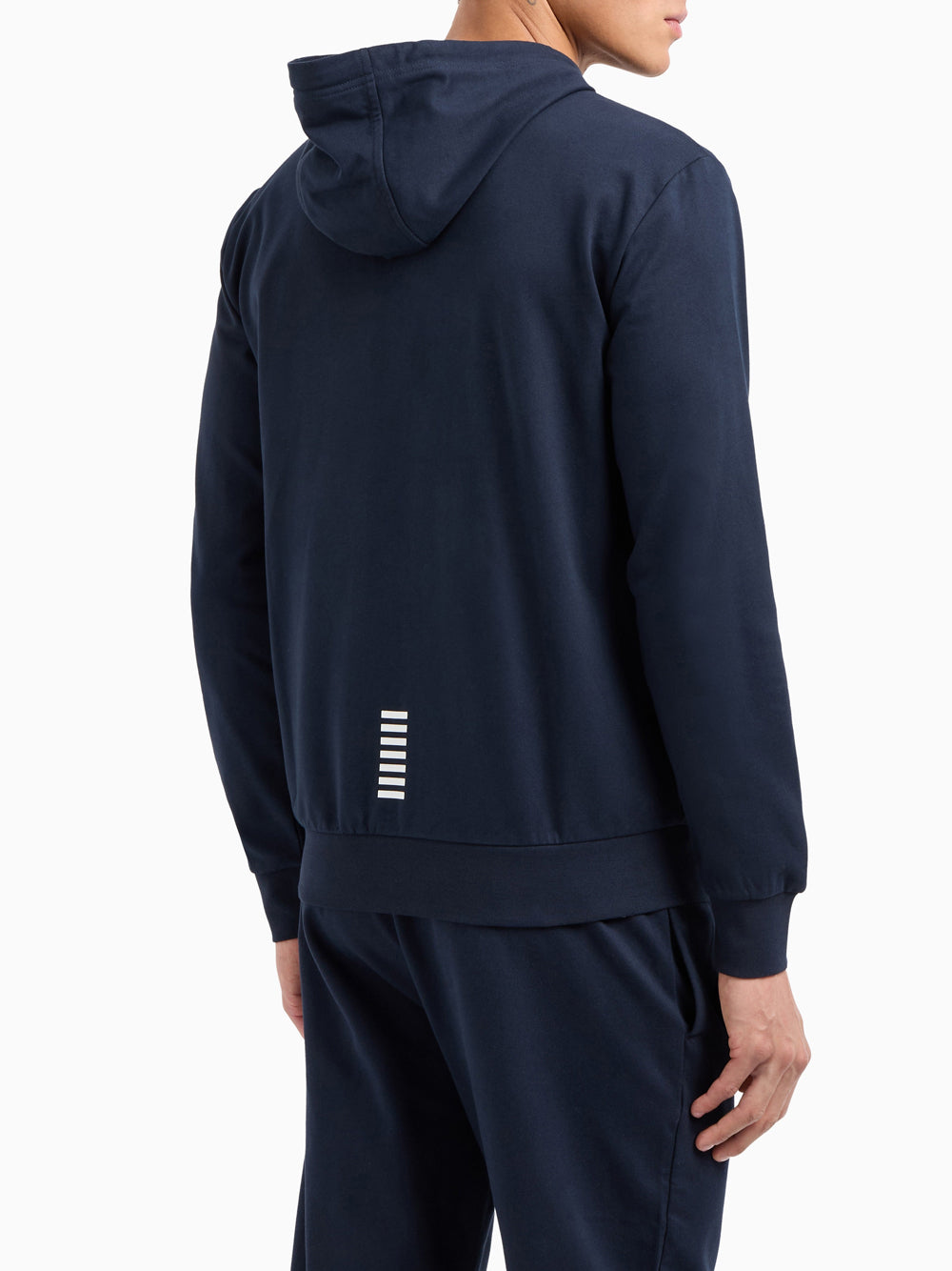Felpa Zip Ea7 da Uomo - Blu