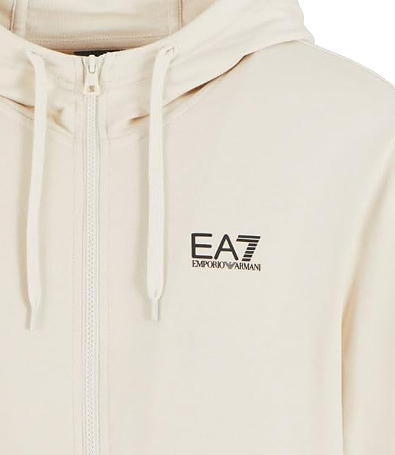 Ea7 Emporio Armani Felpa cappuccio Uomo Mod. 8NPM33 PJVRZ 1713 White Bianco
