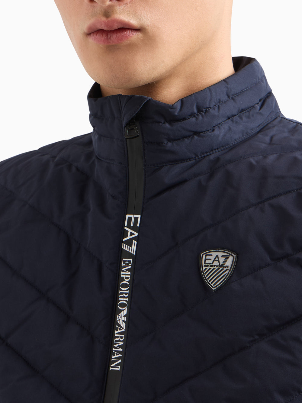 Smanicato Ea7 da Uomo - Blu