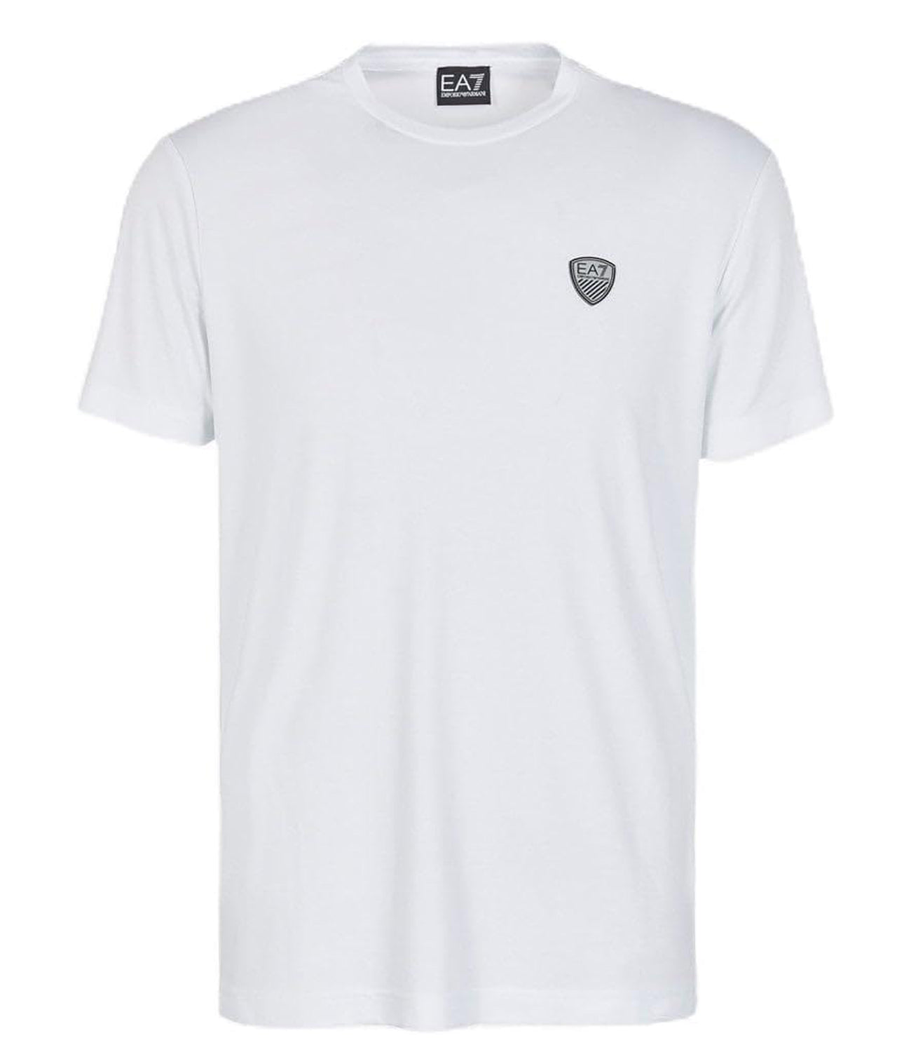 Ea7 Emporio Armani T-shirt Uomo Mod. 8NPT16 PJRGZ 1100 White Bianco