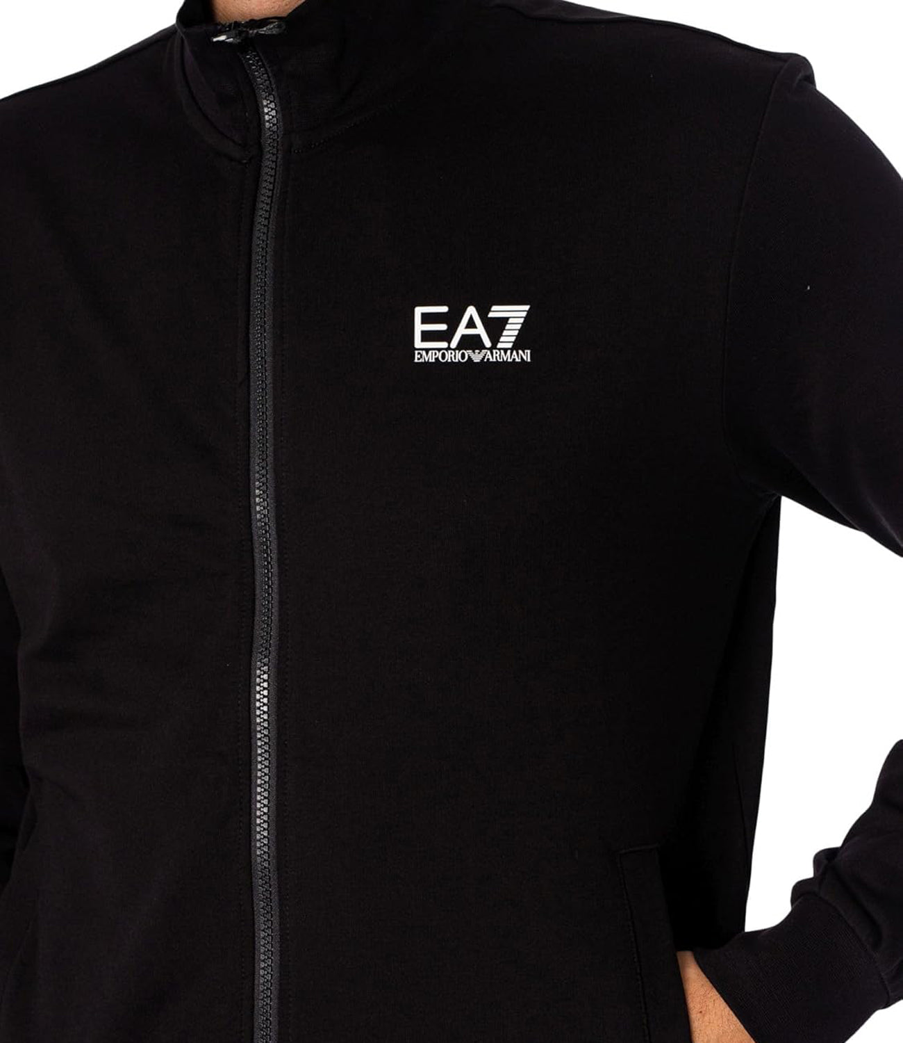 Ea7 Emporio Armani Tuta Uomo Mod. 8NPV60 PJVRZ 1200 Black Nero