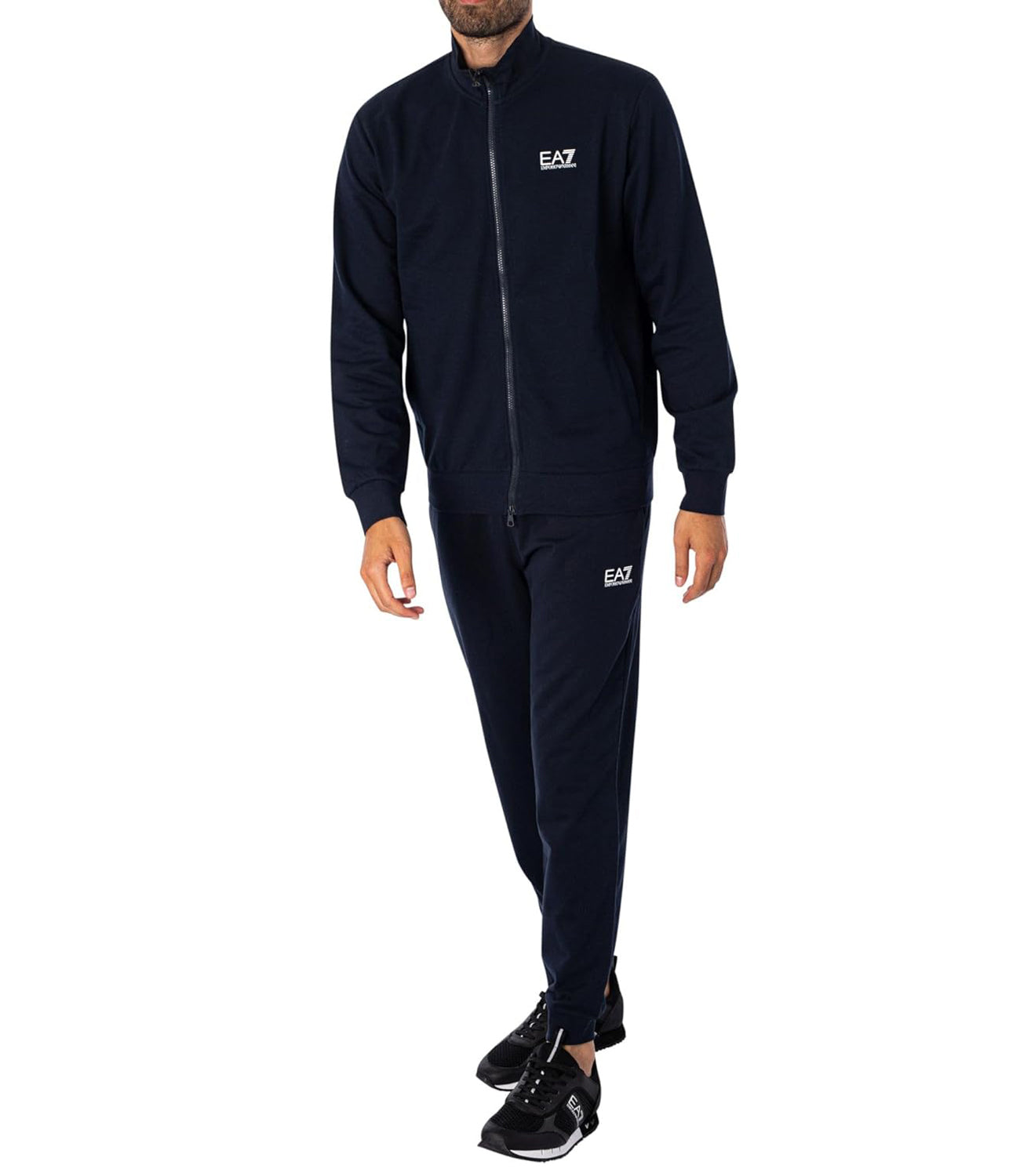 Ea7 Emporio Armani Tuta Uomo Mod. 8NPV60 PJVRZ 1562 Blu