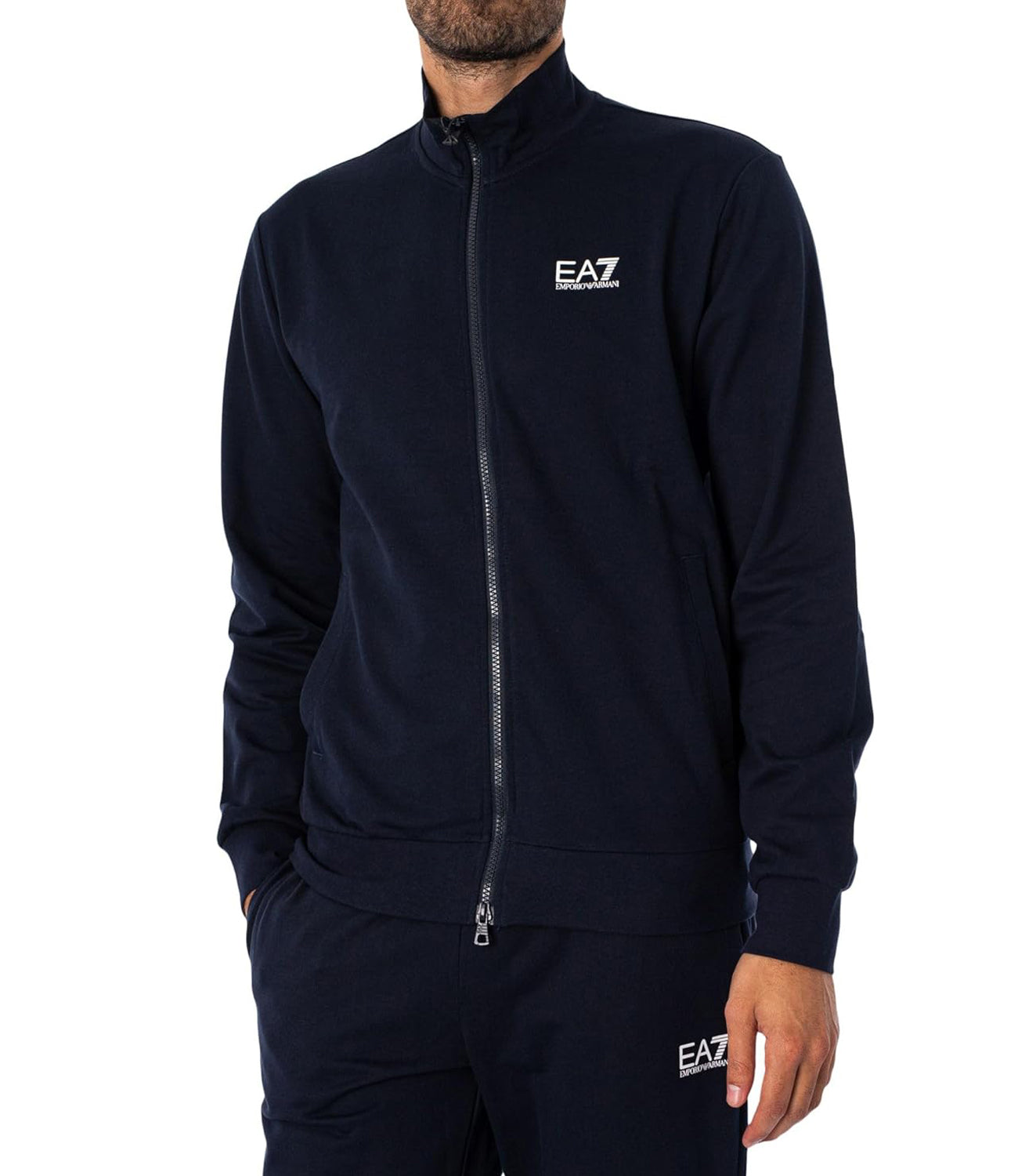 Ea7 Emporio Armani Tuta Uomo Mod. 8NPV60 PJVRZ 1562 Blu