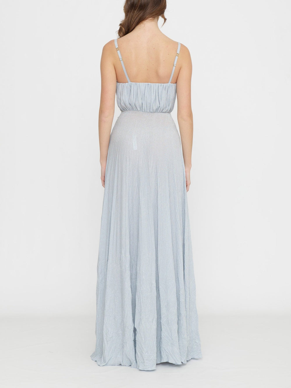 Vestito Longuette Elisabetta Franchi da Donna - Sky Blue Celeste