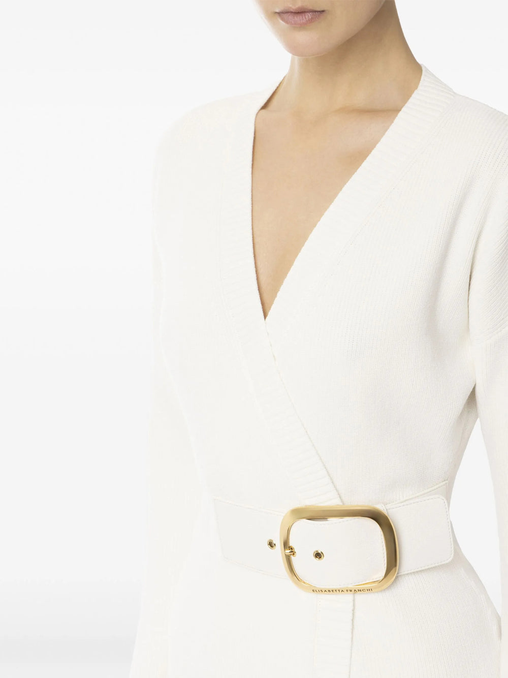 Vestito Mini Elisabetta Franchi da Donna - Avorio
