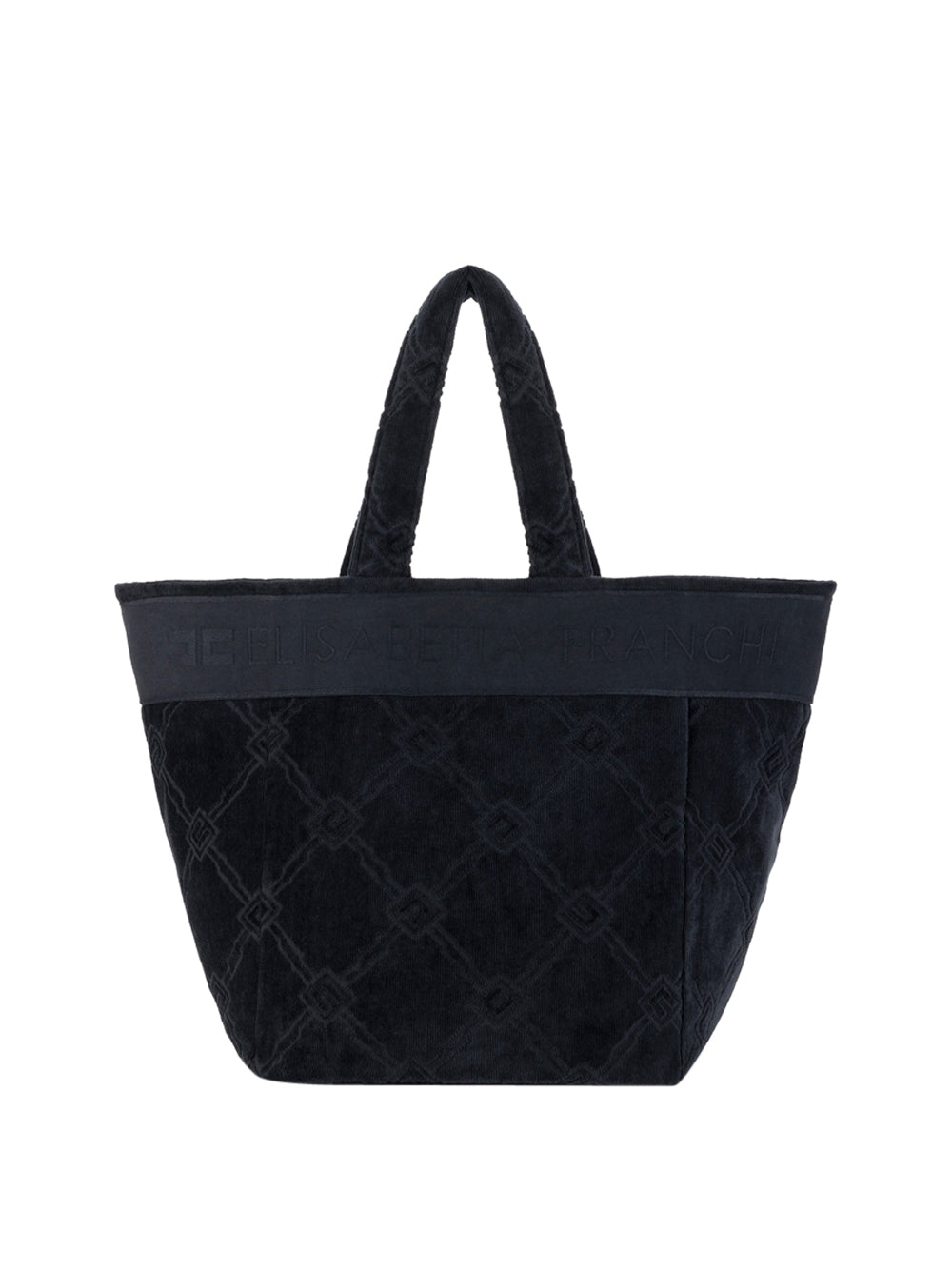 Borsa Shopper Elisabetta Franchi da Donna - Nero