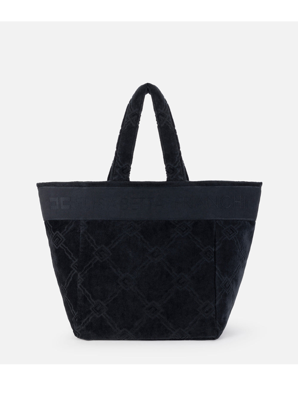 Borsa Shopper Elisabetta Franchi da Donna - Nero