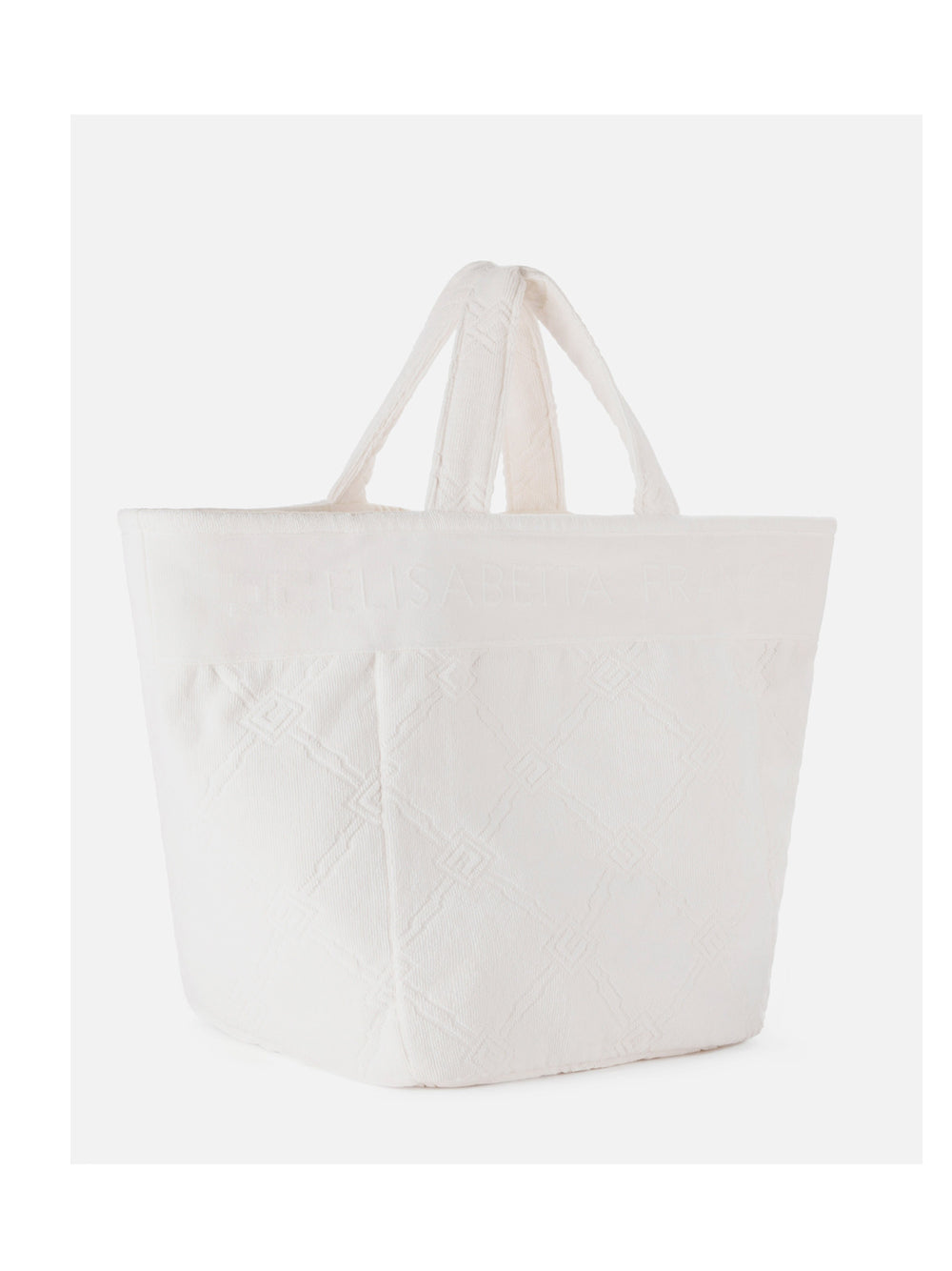 Borsa Shopper Elisabetta Franchi da Donna - Avorio