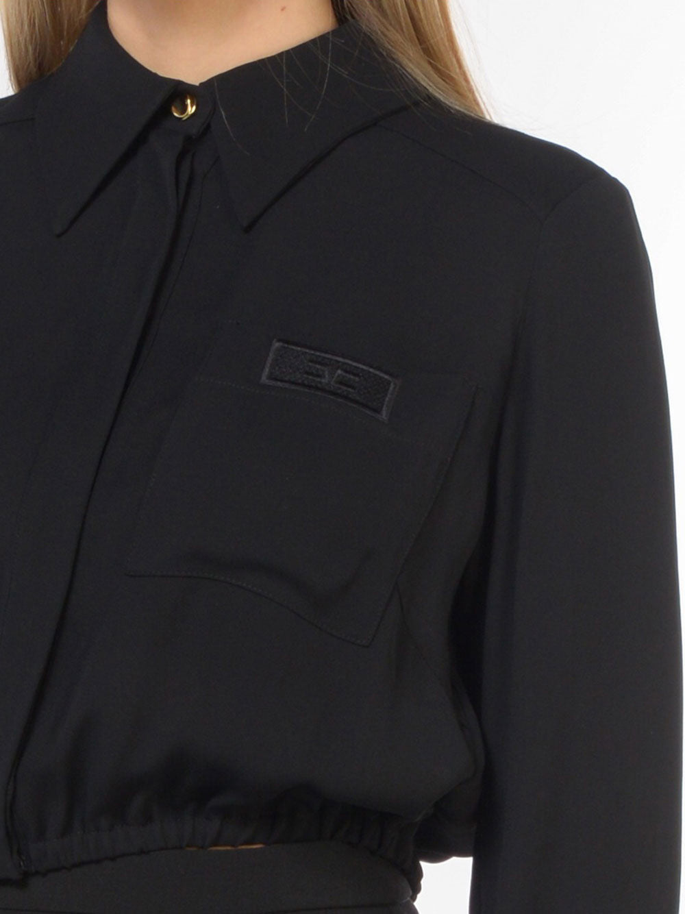Camicia Casual Elisabetta Franchi da Donna - Nero
