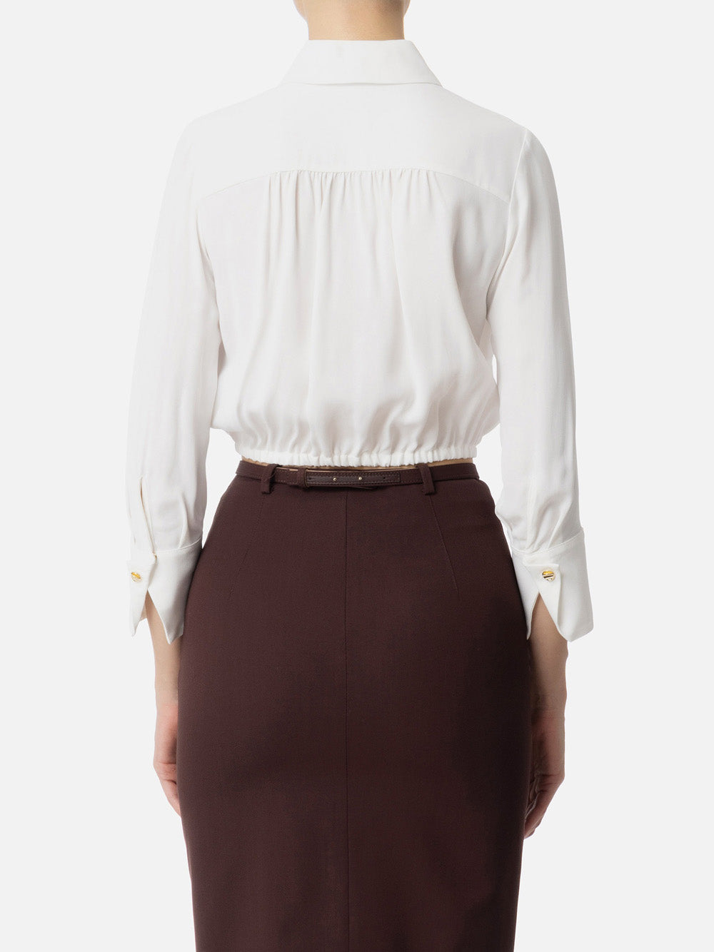 Camicia Elisabetta Franchi da Donna - Avorio