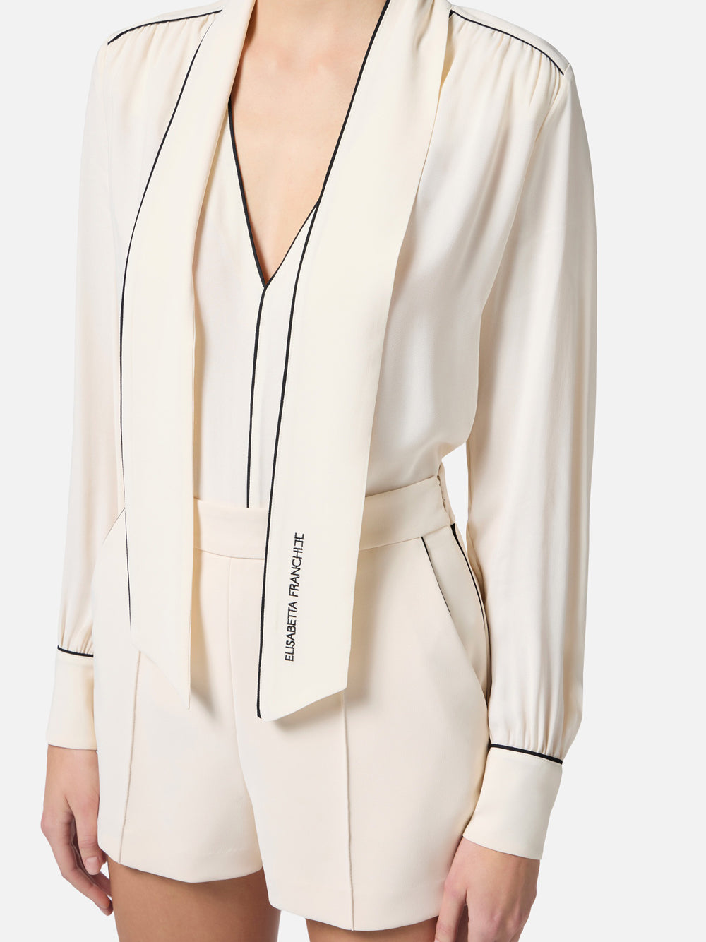 Camicia Elisabetta Franchi da Donna - Avorio