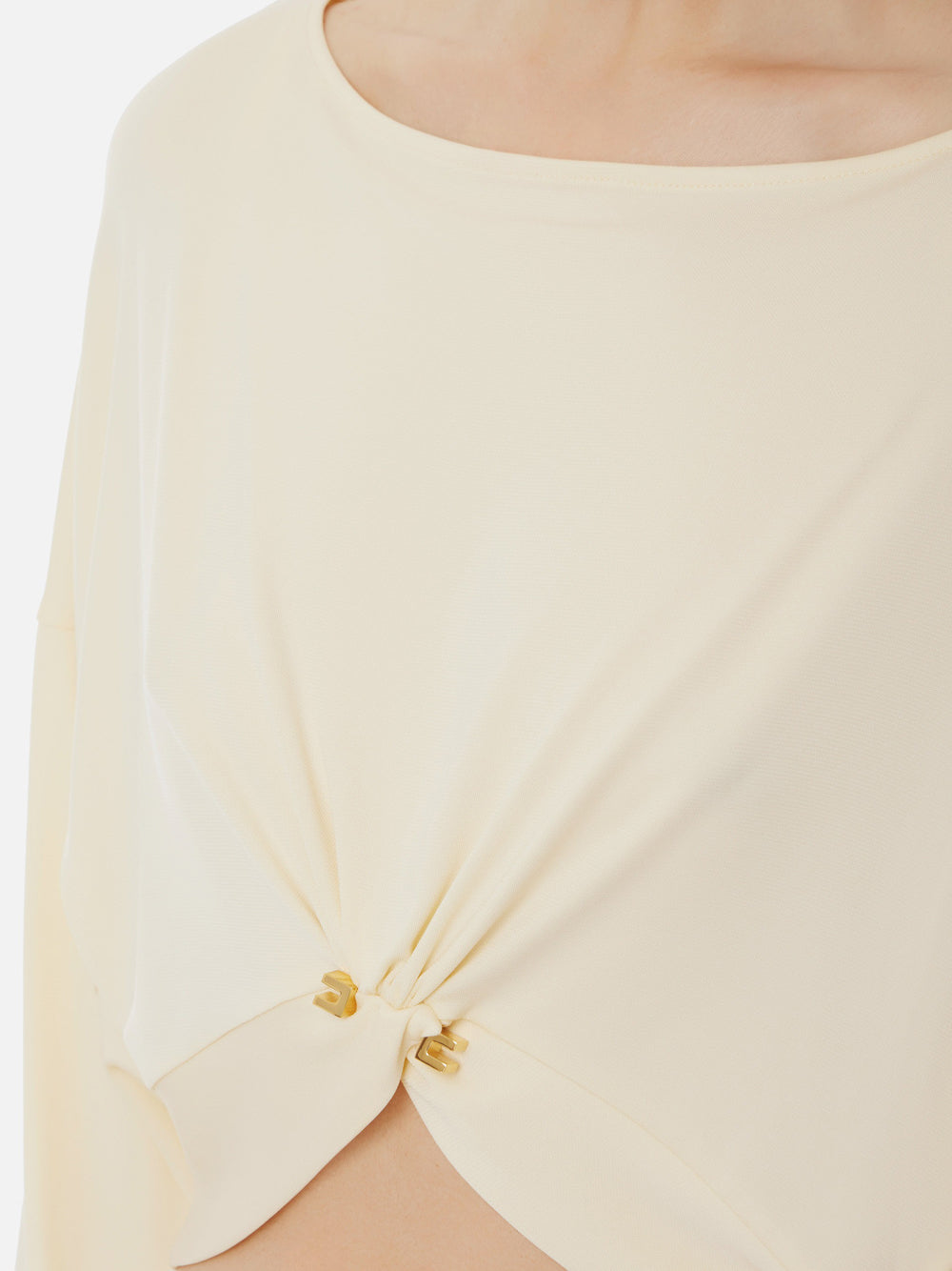 Top Elisabetta Franchi da Donna - Lemonade Giallo