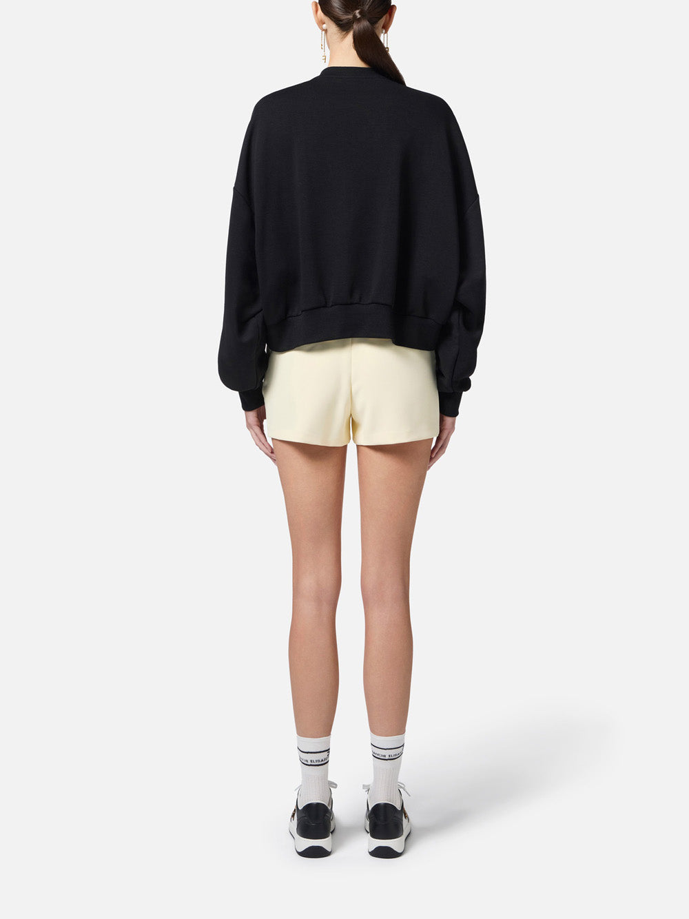 Felpa Elisabetta Franchi da Donna - Nero