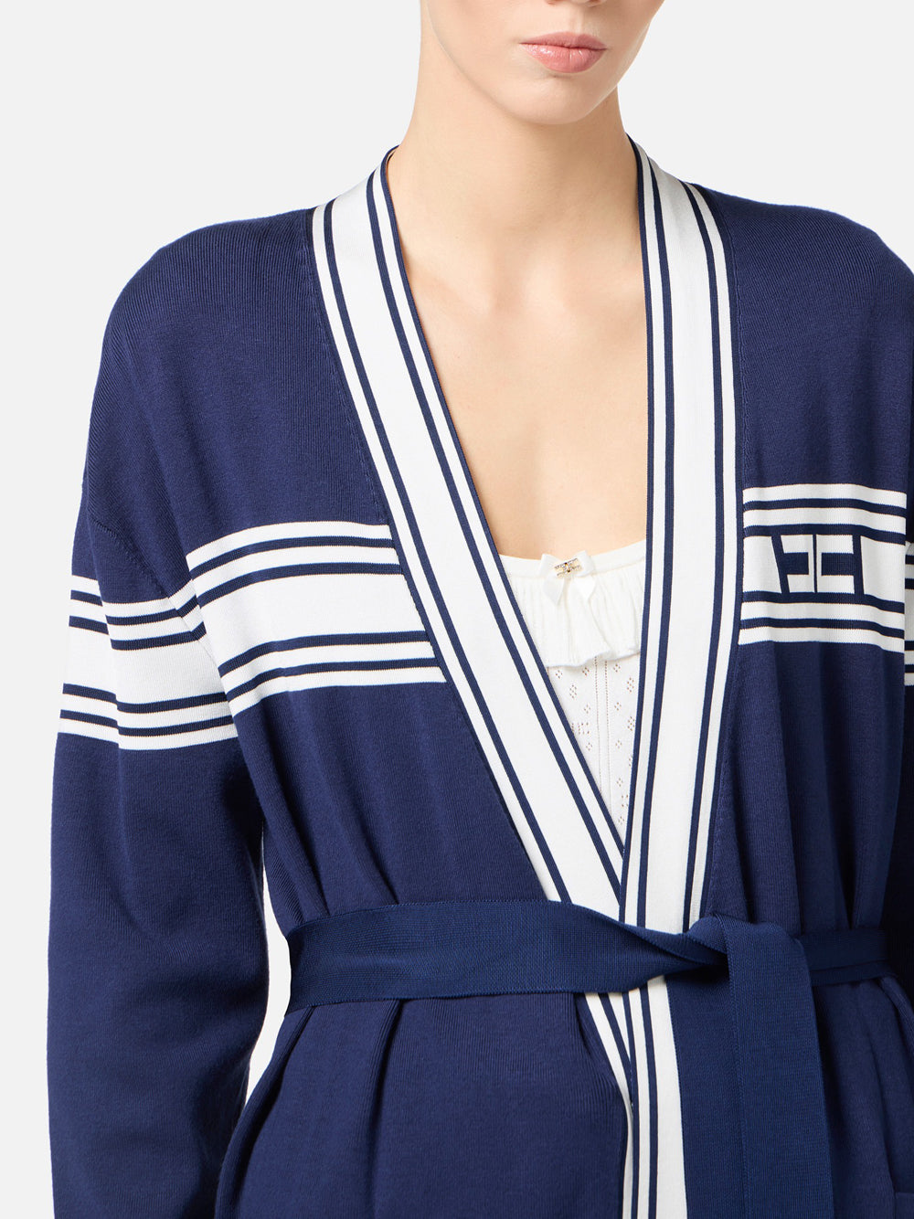 Cardigan Elisabetta Franchi da Donna - Blu
