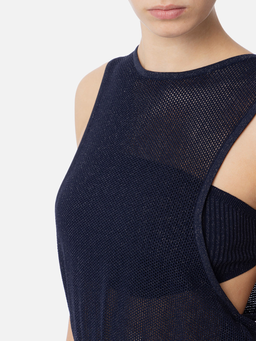 Top Elisabetta Franchi da Donna - Blu