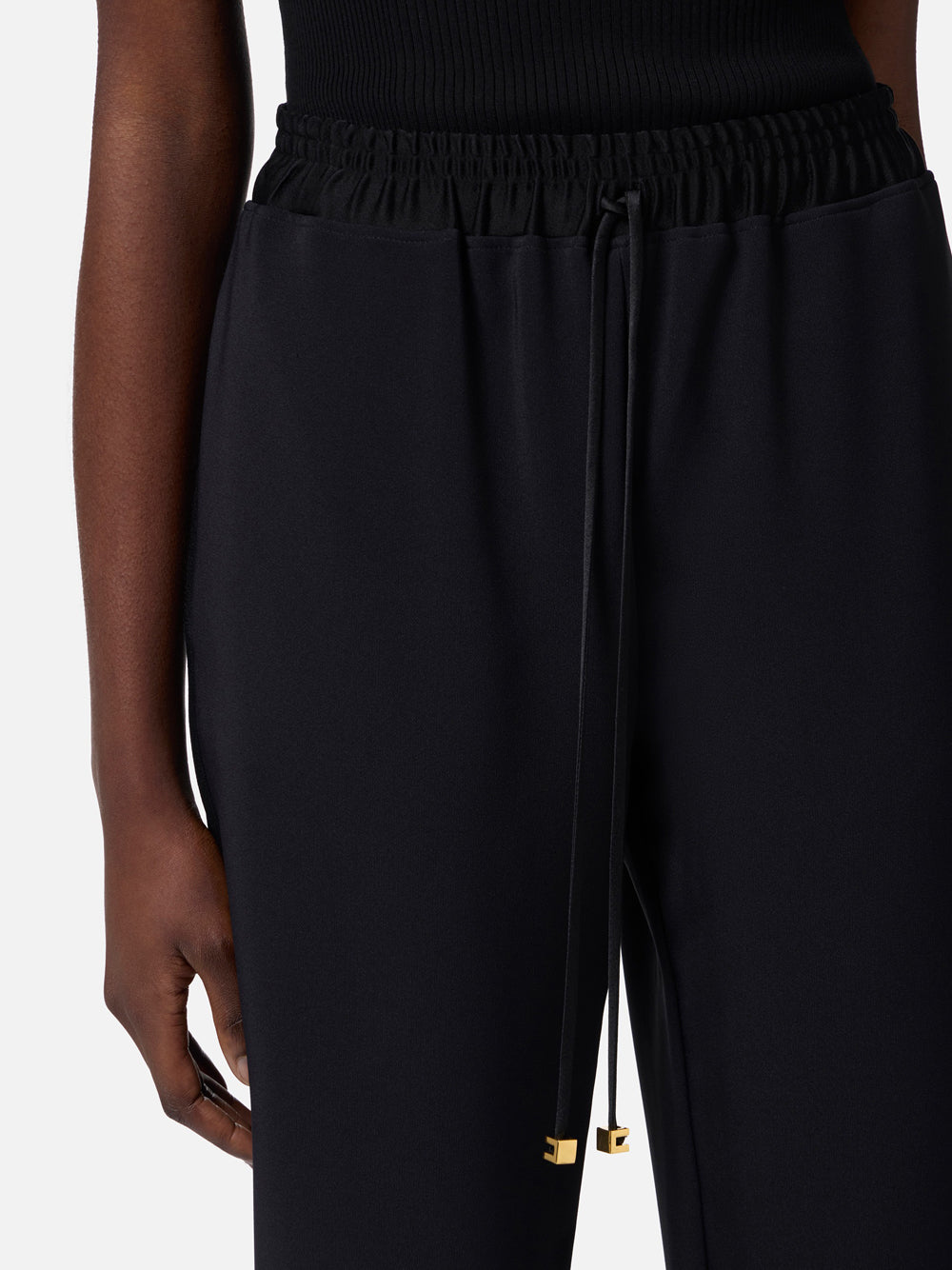 Pantalone Jogger Elisabetta Franchi da Donna - Nero