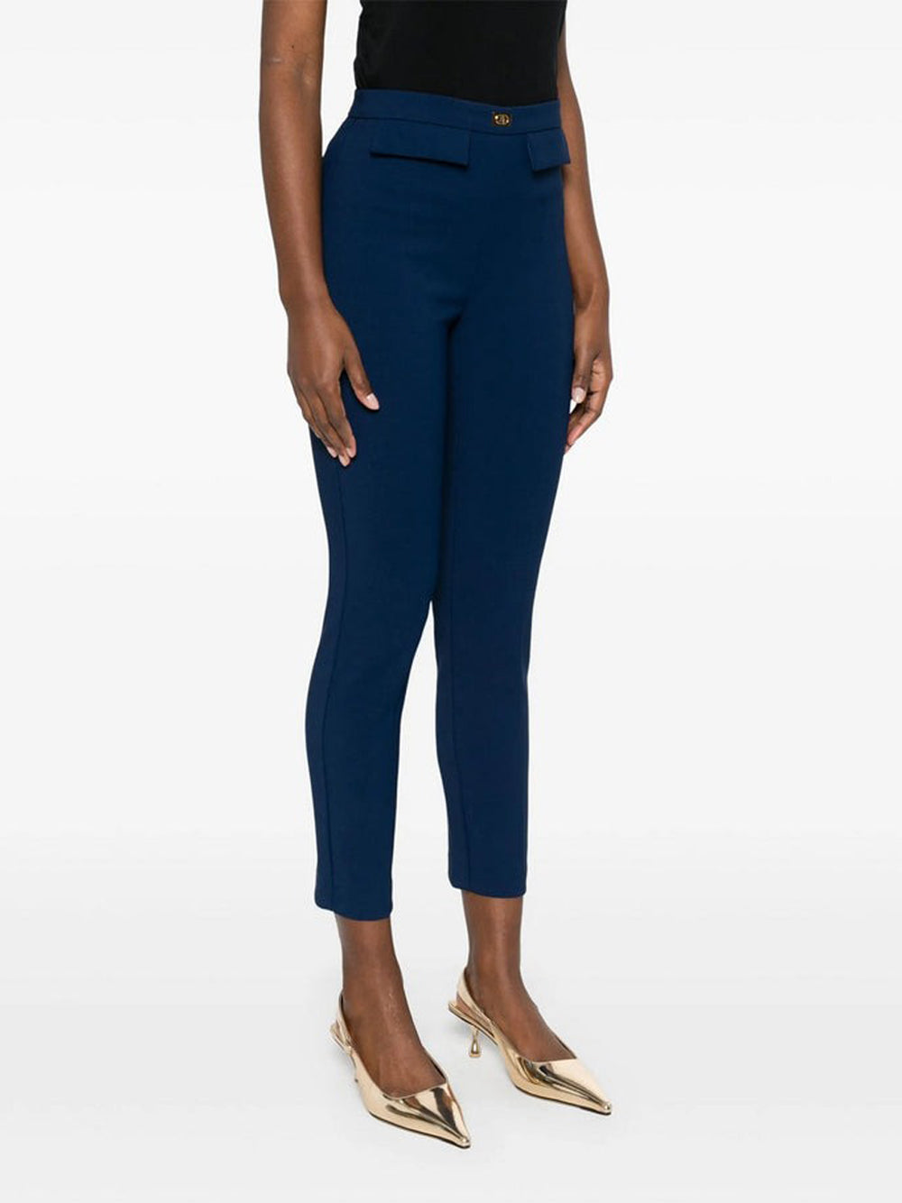 Pantalone Slim Elisabetta Franchi da Donna - Blu