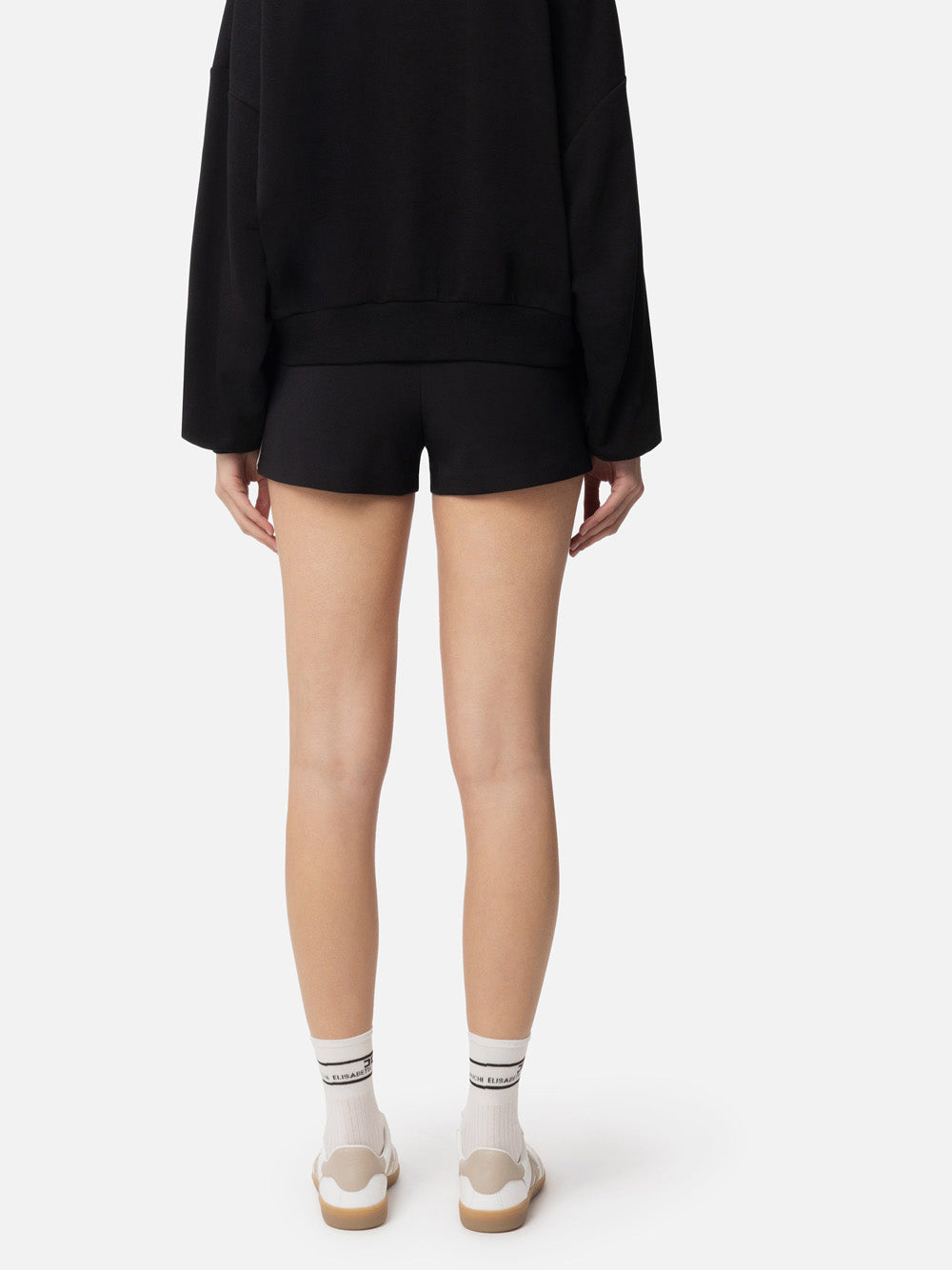 Shorts Elisabetta Franchi da Donna - Nero