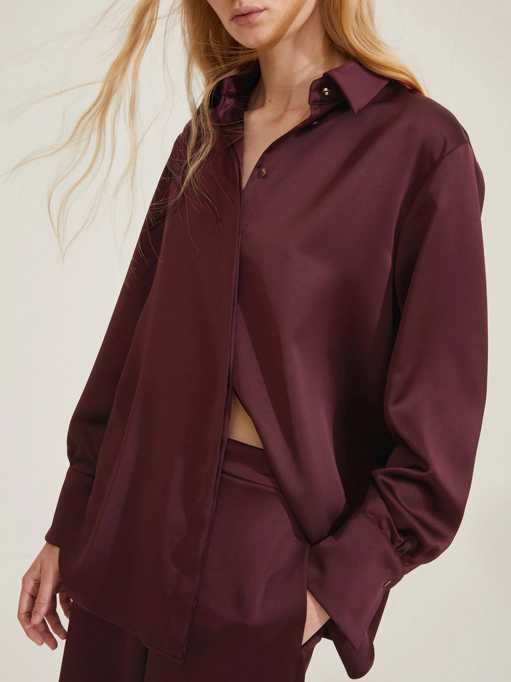 Camicia Emme Marella Cento da Donna - Bordeaux