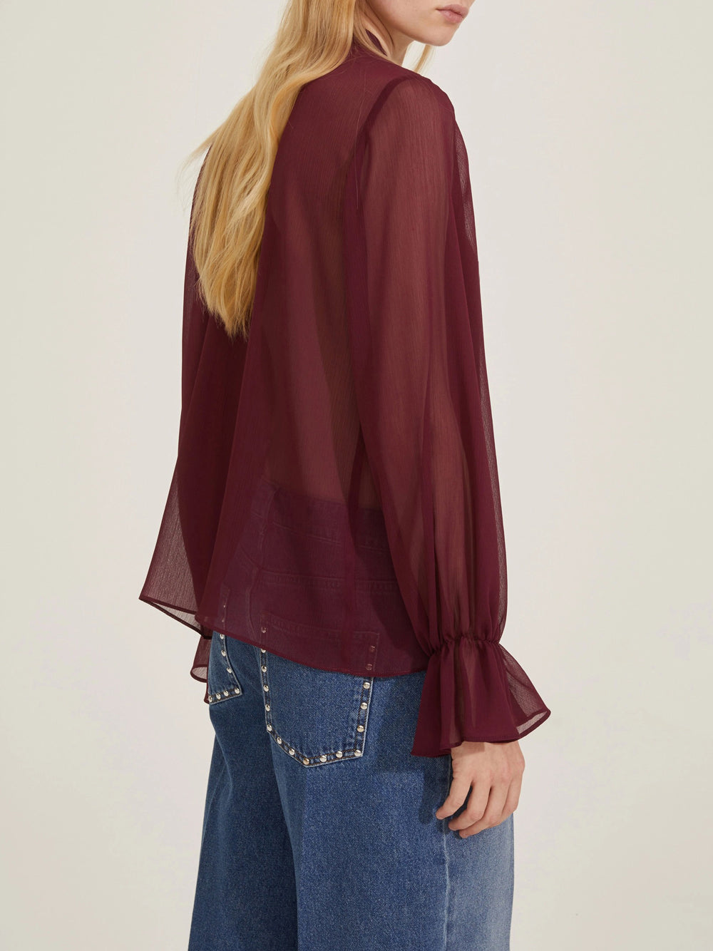 Blusa Emme Marella Epoche da Donna - Bordeaux