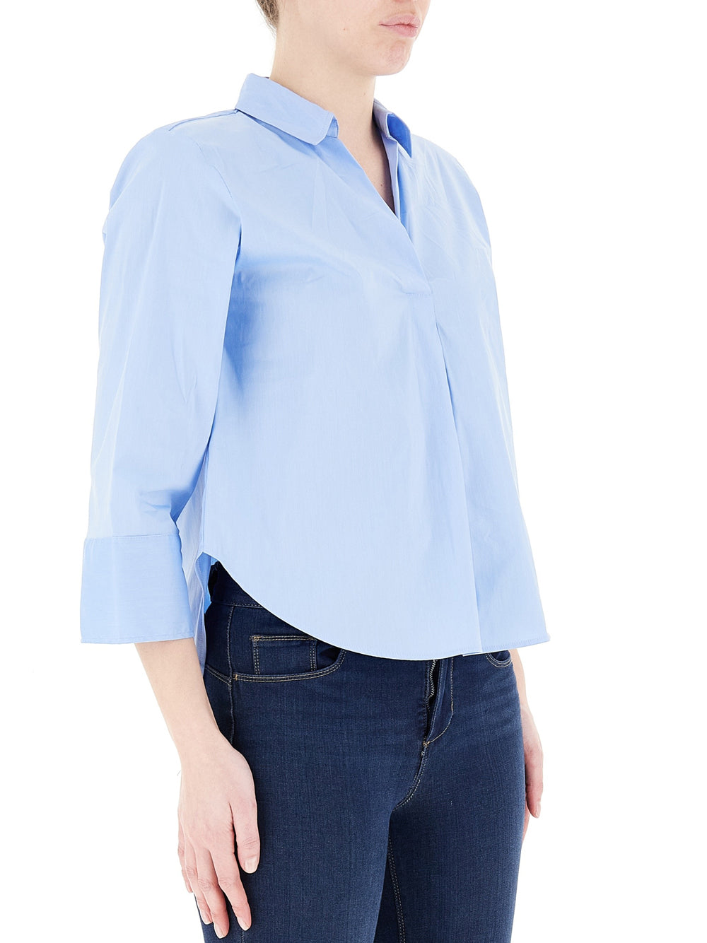 Blusa Emme Marella Speme da Donna - Celeste