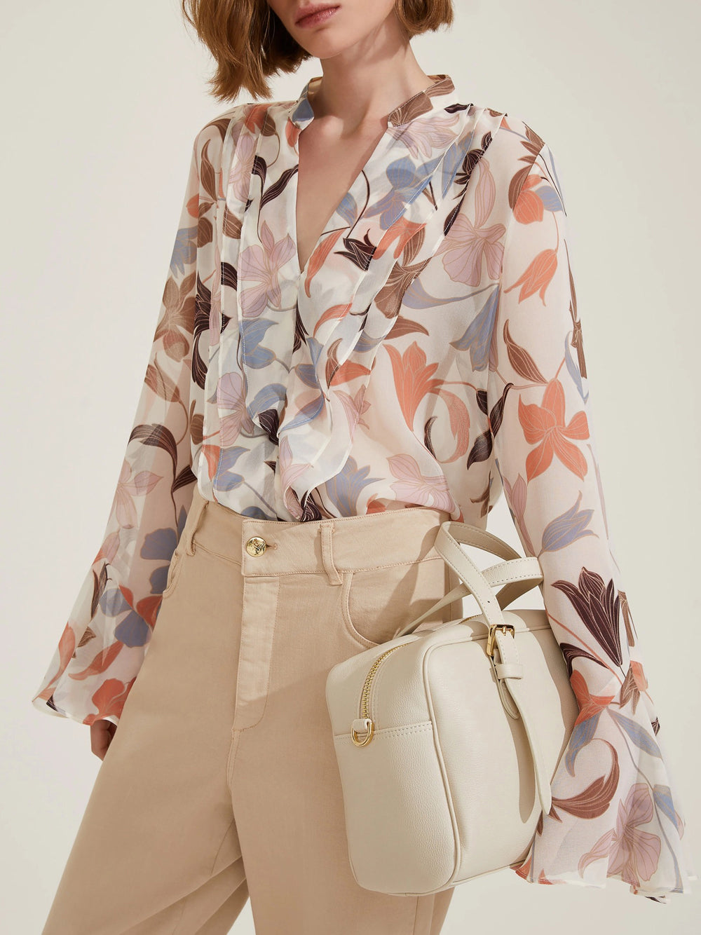 Camicia Fantasia Emme Marella Medeola da Donna - Floreale Multicolore