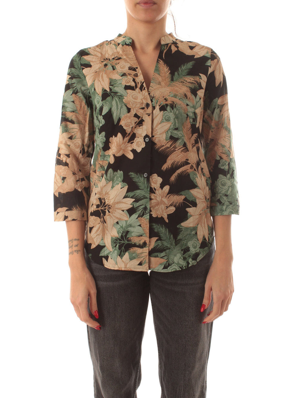 Camicia Fantasia Emme Marella Accolto da Donna - Floreale Multicolore