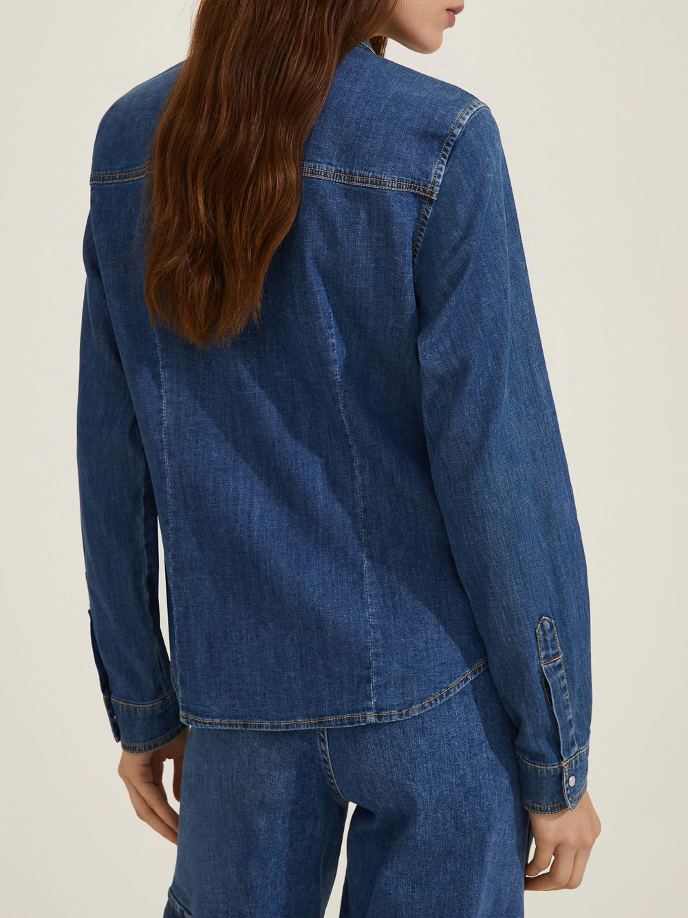 Camicia Jeans Emme Marella Sem da Donna - Denim