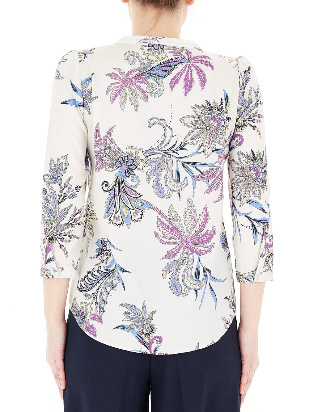 Camicia Fantasia Emme Marella Geova da Donna - Bianco