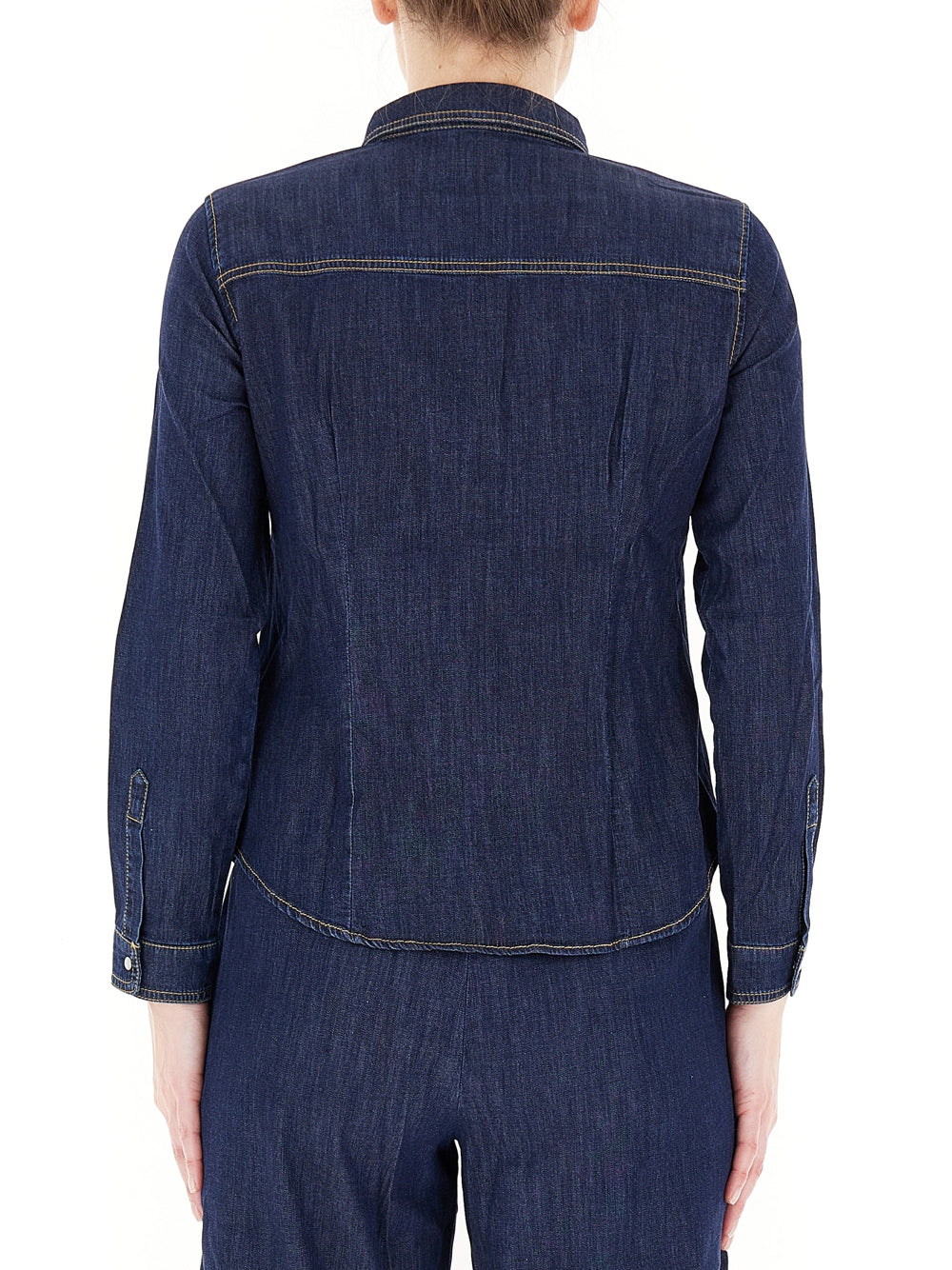 Camicia Jeans Emme Marella Sem da Donna - Denim