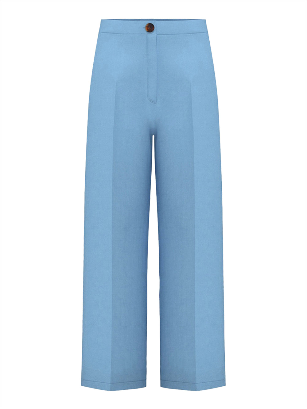 Pantalone Palazzo Emme Marella Silvana da Donna - Celeste