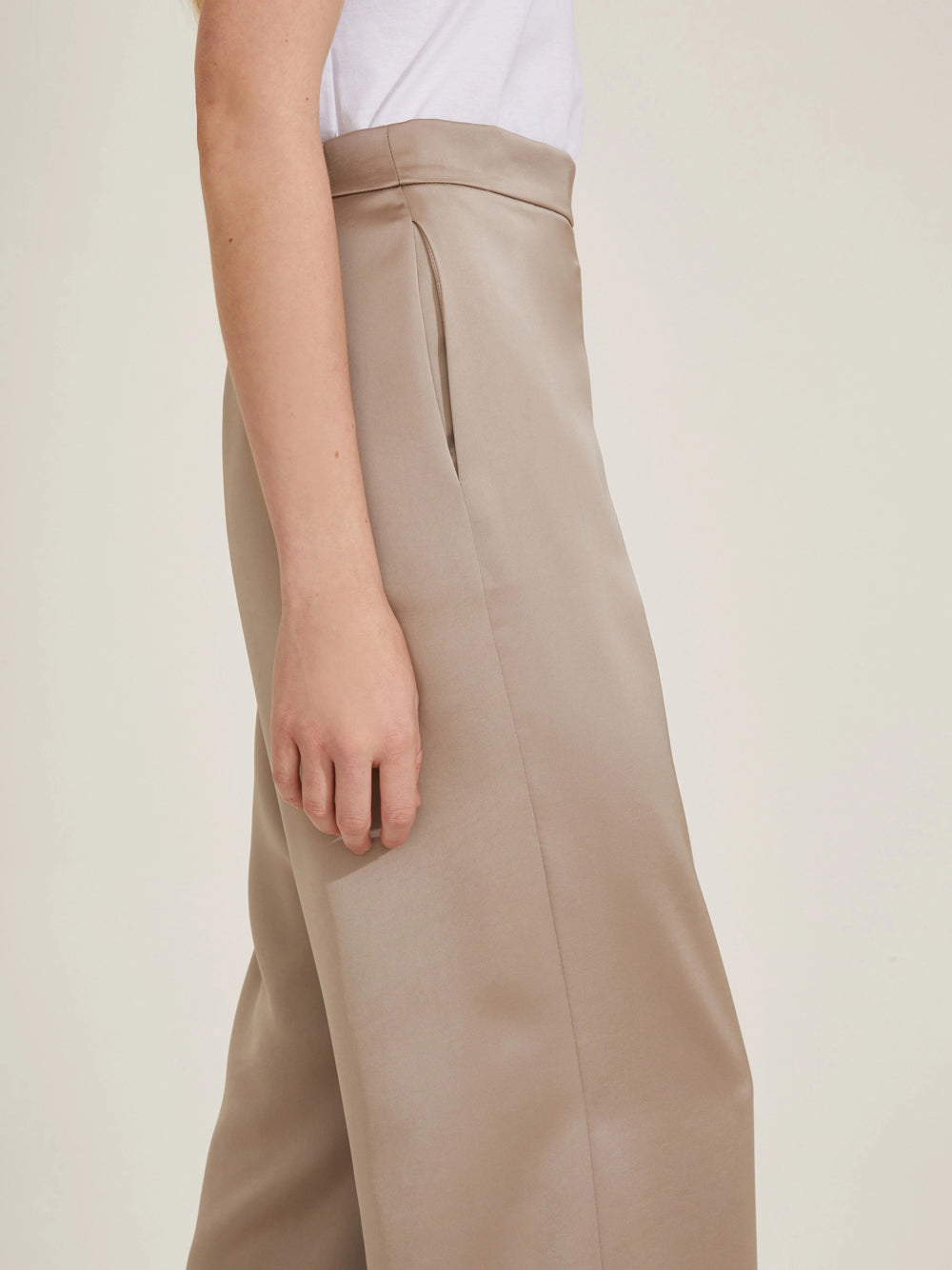 Pantalone Zampa Emme Marella Ermanna da Donna - Marrone