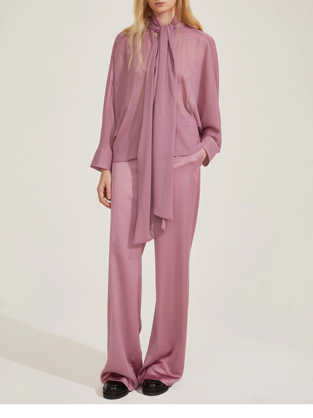 Pantalone Zampa Emme Marella Ermanna da Donna - Viola