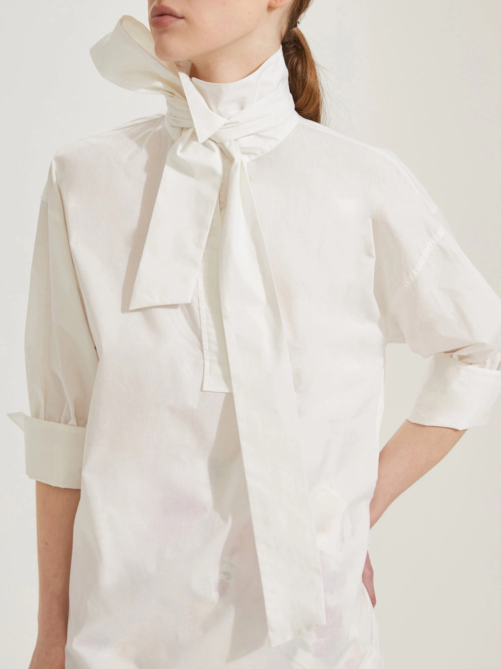 Blusa Emme Marella Cripta da Donna - Bianco