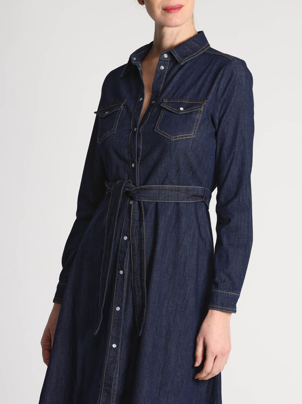Vestito Longuette Emme Marella Regnant da Donna - Denim