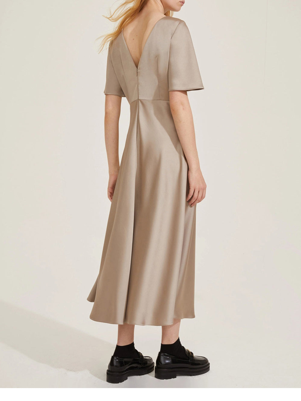 Vestito Longuette Emme Marella Bis da Donna - Marrone