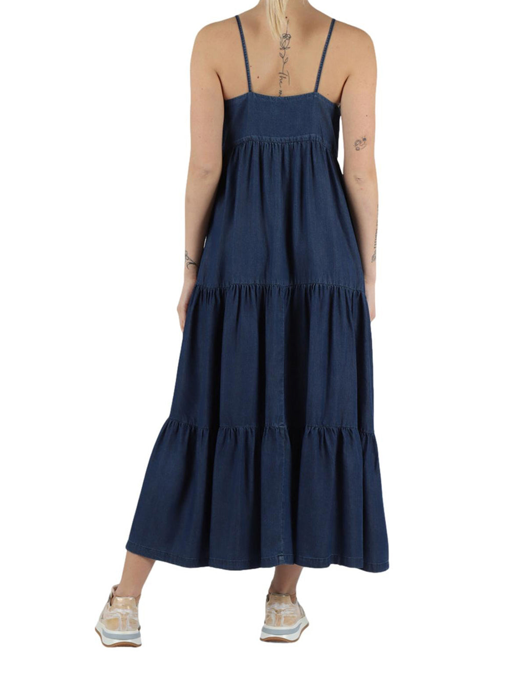 Vestito Longuette Emme Marella Sanctus da Donna - Denim