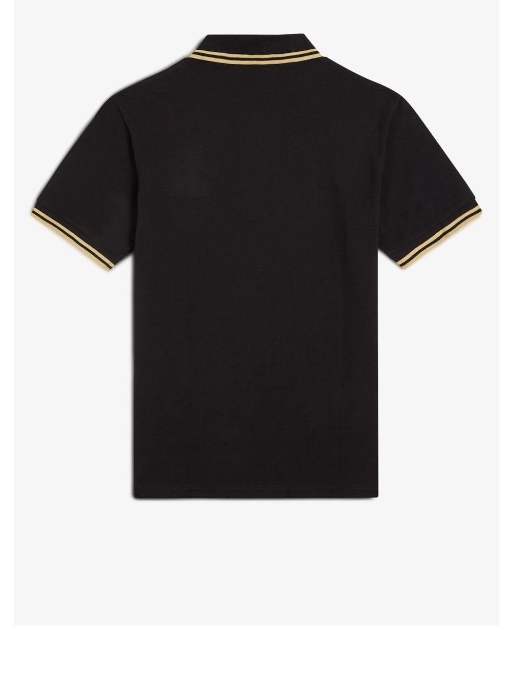 Polo Fred Perry Twin Tipped da Uomo - Nero