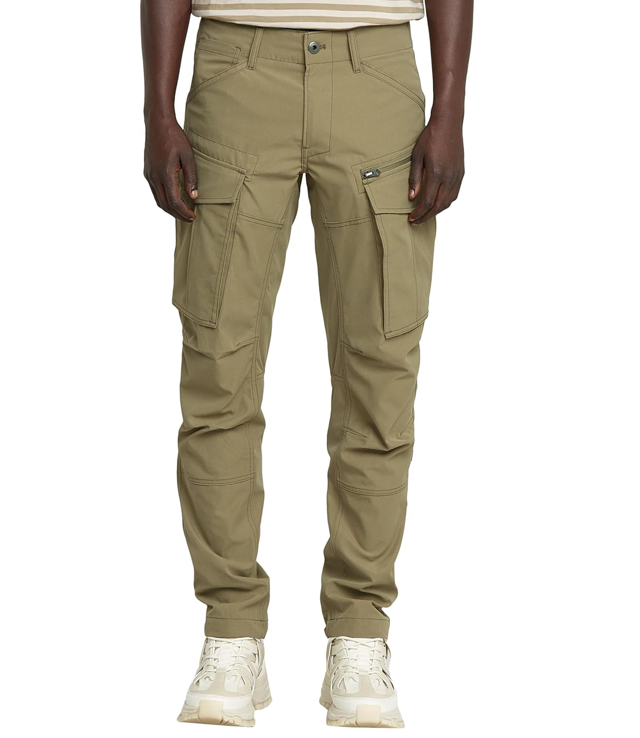 G-Star Jeans Rovic Zip 3D Regular Tapered Uomo Mod. D02190-D909D 6057 Ensis Green