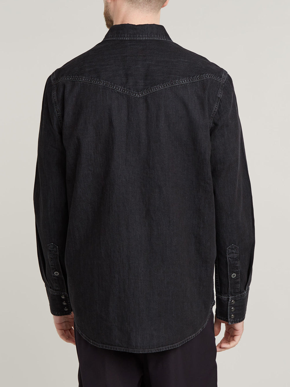 Camicia Jeans G-star da Uomo - Nero