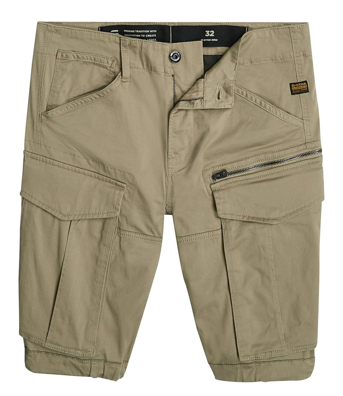 G-Star Bermuda Rovic Zip Regular Short Uomo Mod. D26214-5126 239 Dune