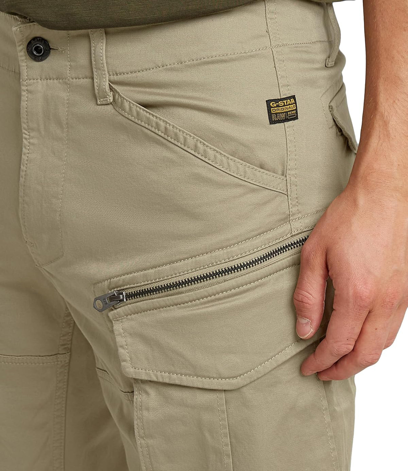 G-Star Bermuda Rovic Zip Regular Short Uomo Mod. D26214-5126 239 Dune