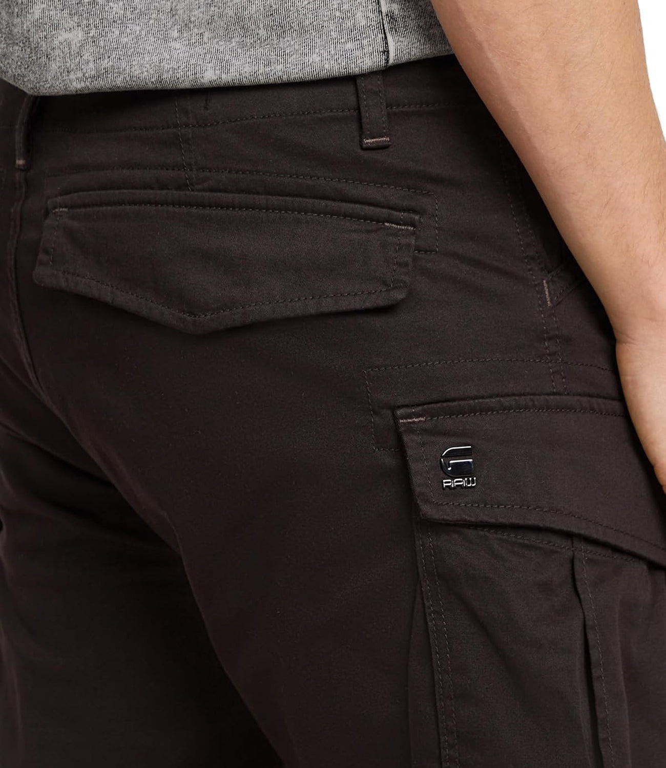 G-Star Bermuda Rovic Zip Regular Short Uomo Mod. D26214-5126 6484 Dk Black