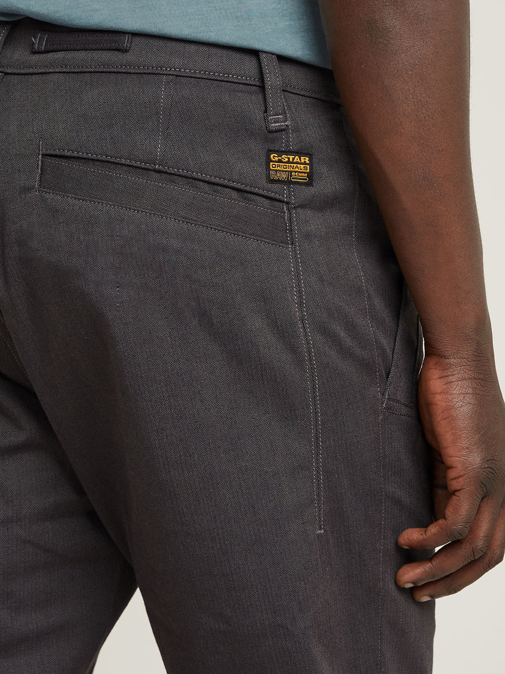 Pantalone Chino G-star da Uomo - Grigio