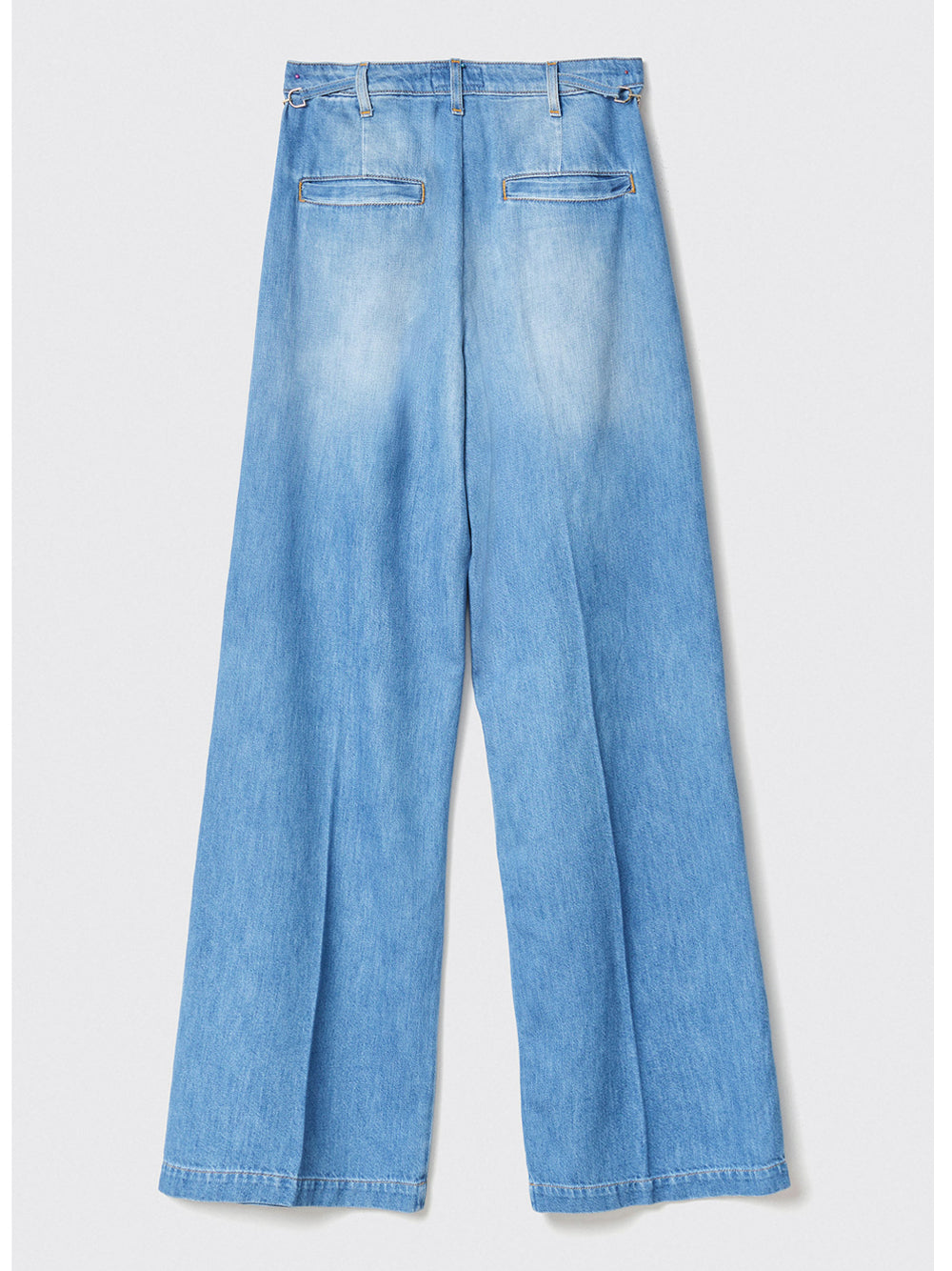 Gaëlle Paris Jeans a Palazzo Gaelle da Donna - Denim