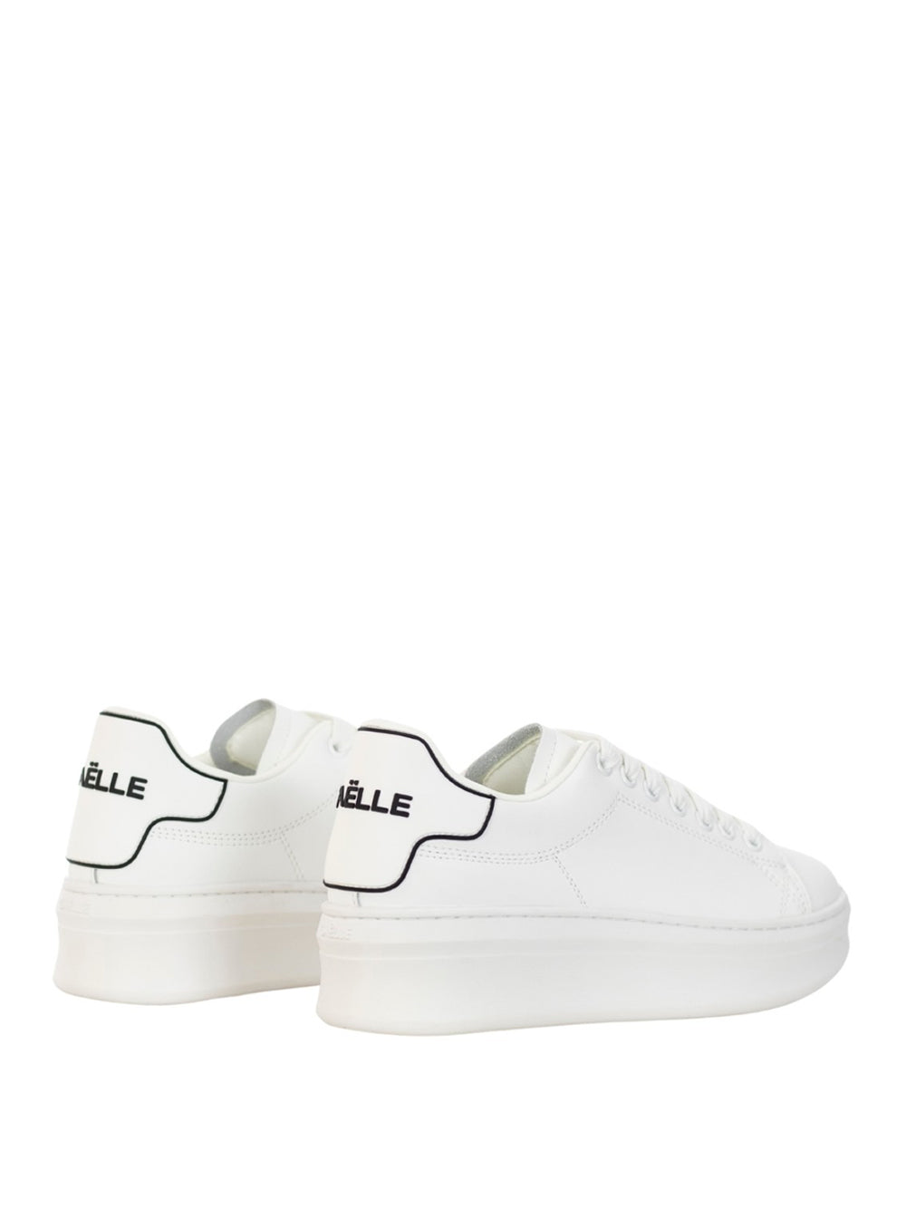 Gaëlle Paris Sneakers Gaelle Addict In Action Leather da Donna - Bianco