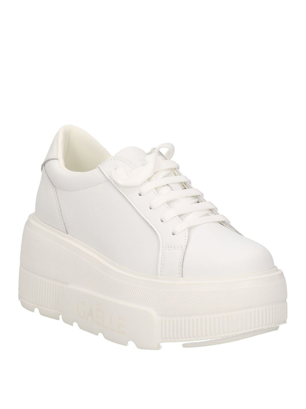 Gaëlle Paris Sneakers Gaelle Addict Plateau da Donna - Bianco