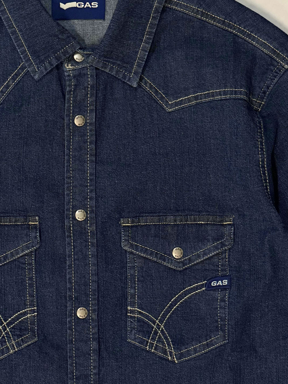 Camicia Jeans Gas Kant New da Uomo - Denim