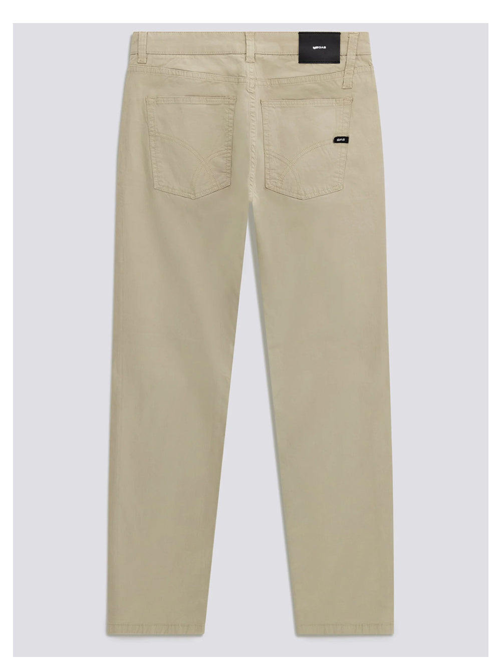 Pantalone Slim Gas Albert Simple Rev da Uomo - Avorio